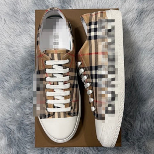 Original Plaid Bur*erry Convers*